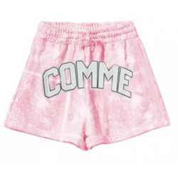 Pantaloncini in cotone rosa - S