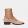 Stivale in pelle beige - EU37/US7
