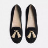 Scarpa piatta in pelle nera - EU36/US6