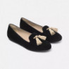 Scarpa piatta in pelle nera - EU41/US11