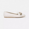 Scarpa bassa in seta beige - EU36.5/US6.5