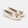 Scarpa bassa in seta beige - EU36.5/US6.5