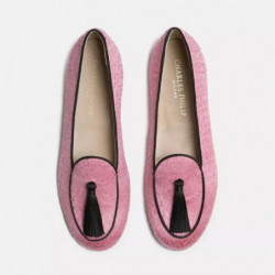 Scarpa bassa in velluto rosa - EU37/US7
