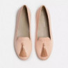 Scarpa piatta in pelle rosa - EU37/US7
