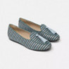 Scarpa bassa in pelle azzurra - EU36.5/US6.5