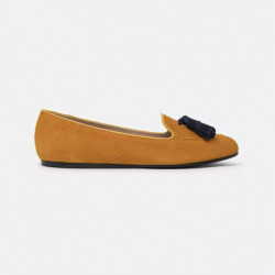Scarpa piatta in pelle...