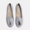 Scarpa piatta in pelle grigia - EU36.5/US6.5