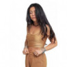 Top e T-shirt in poliammide marrone - S