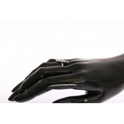 Anello argento 925 ali trasparenti da donna argento - EU52 - US6