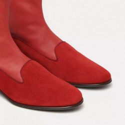 Stivale in pelle rossa - EU41/US11