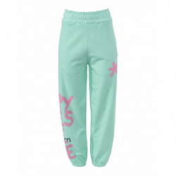 Jeans e pantaloni in cotone verde - S