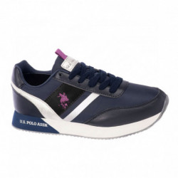Sneaker in nylon blu -...