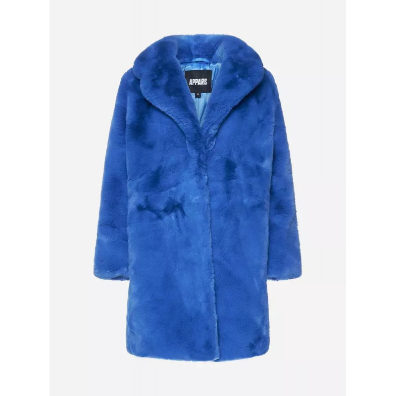 Giacche e cappotto in poliestere blu - S