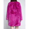 Giacche e cappotto in poliestere rosa - S