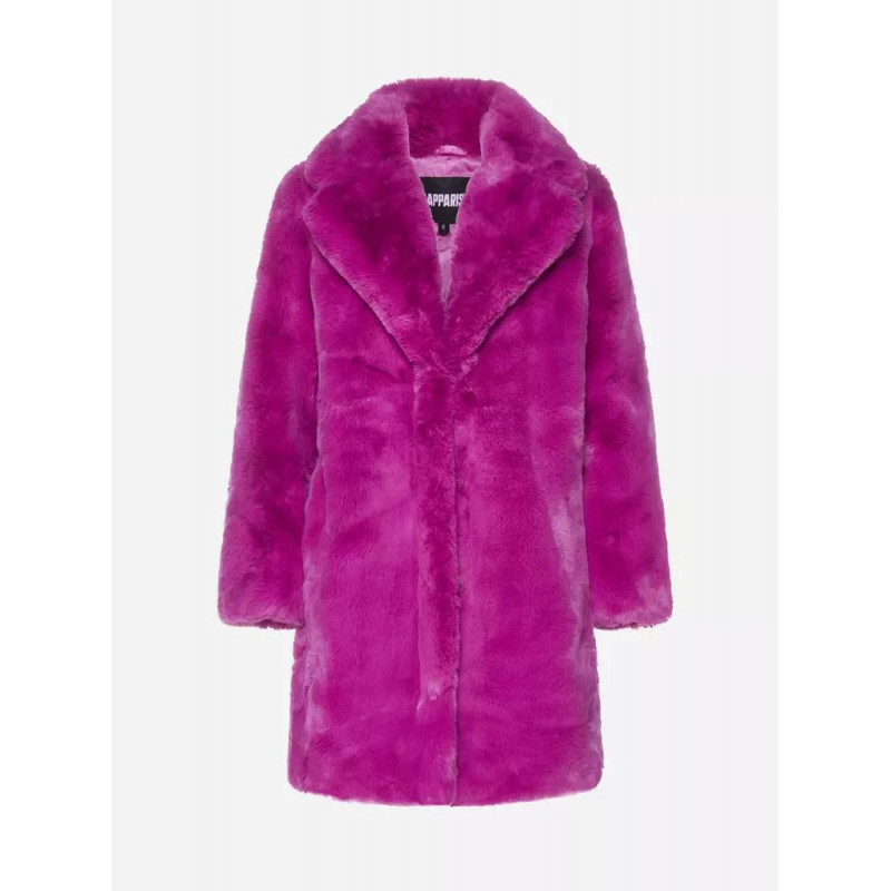 Giacche e cappotto in poliestere rosa - L