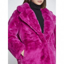 Giacche e cappotto in poliestere rosa - L