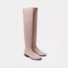 Stivale in pelle beige - EU38/US8