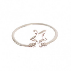 Anello autentico argento...