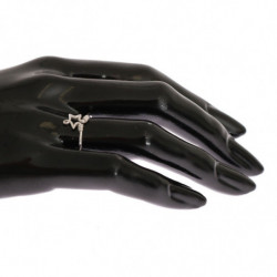 Anello autentico argento 925 stella da donna argento - EU54 - US7