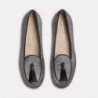 Scarpa bassa in velluto grigio - EU36.5/US6.5