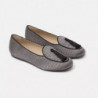 Scarpa bassa in velluto grigio - EU41/US11