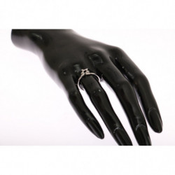 Anello autentico argento 925 stella da donna argento - EU54 - US7