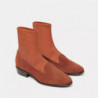 Stivale in pelle marrone - EU41/US11