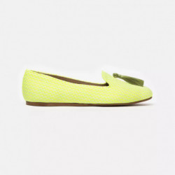 Scarpa piatta in pelle...