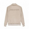 Giacche e cappotto in poliestere beige - S