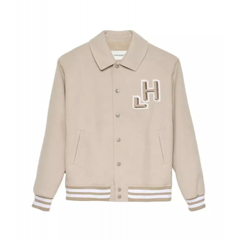 Giacche e cappotto in poliestere beige - L