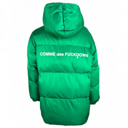Giacche e cappotto in poliestere verde - S