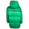 Giacche e cappotto in poliestere verde - S