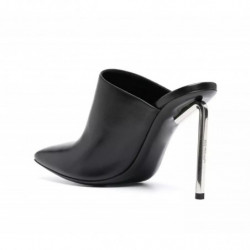 Décolleté in pelle di vitello nera - EU39/US9