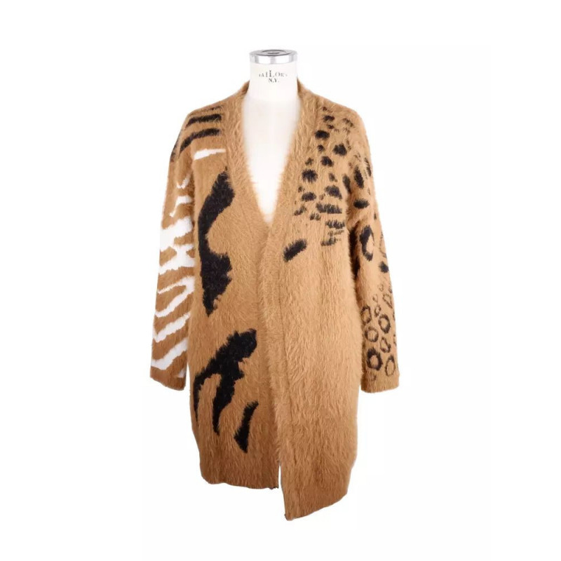 Cardigan in poliammide beige - XS