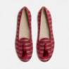 Scarpa piatta in pelle rossa - EU41/US11