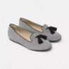Scarpa piatta in pelle grigia - EU41/US11
