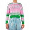 Maglia in Viscosa Rosa - S