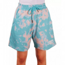 Short in cotone azzurro - S
