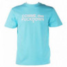 Top e maglietta in cotone azzurro - S