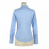 Camicia in cotone azzurro - S