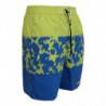 Costumi da bagno pantaloncini da spiaggia da uomo stampa logo blu v