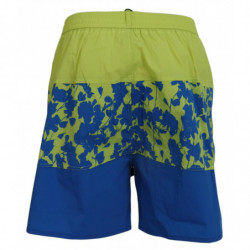 Costumi da bagno pantaloncini da spiaggia da uomo stampa logo blu v
