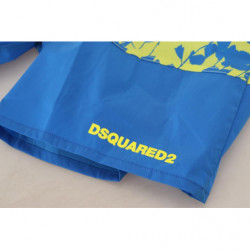 Costumi da bagno pantaloncini da spiaggia da uomo stampa logo blu v