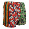 Costumi da bagno da uomo con stampa floreale multicolore - IT48 - M