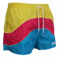 Costumi da bagno da uomo con stampa logo multicolore - IT48 - M