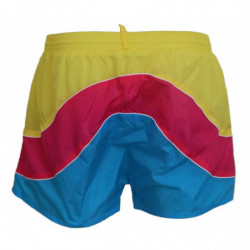 Costumi da bagno da uomo con stampa logo multicolore - IT48 - M