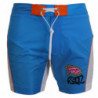 Costumi da bagno pantaloncini da spiaggia da uomo stampa logo blu b