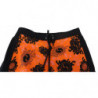 Costumi da bagno pantaloncini da spiaggia da uomo stampati neri ara