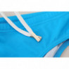 Costumi da bagno da uomo con stampa logo blu giallo - IT48 - M