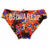 Costumi da bagno da uomo con stampa logo multicolore - IT48 - M